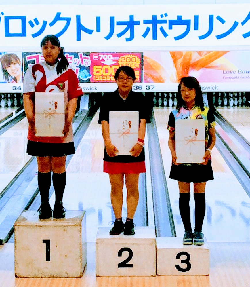 個人戦女子入賞者